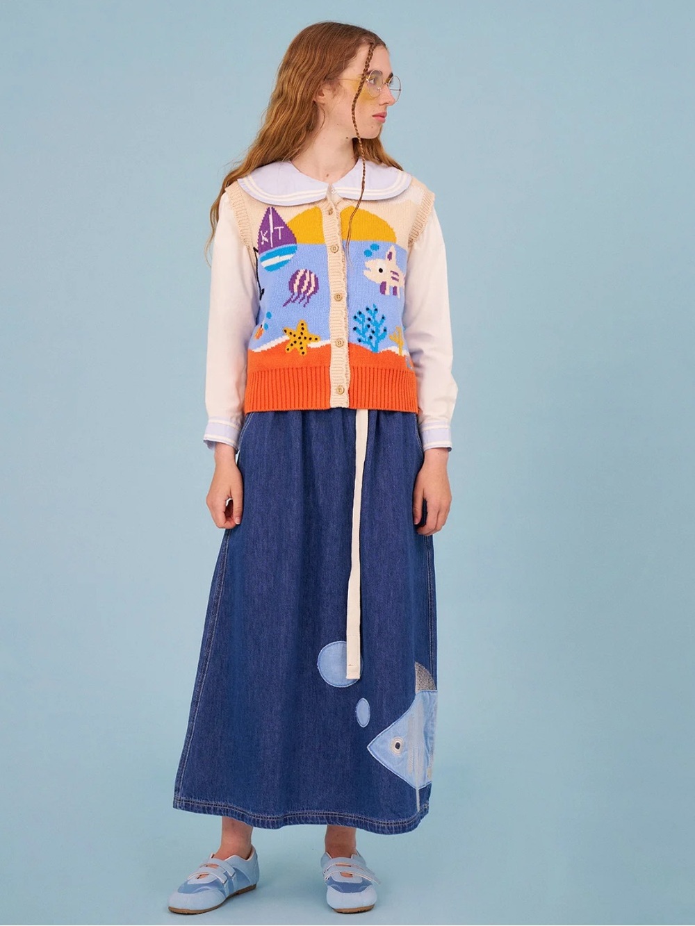 🪸Kina and Tam 🐟 The Gilly Skirt BNWT
